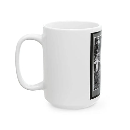 U.S. Army Band Standing On Steps (U.S. Civil War) White Coffee Mug - Go Mug Yourself