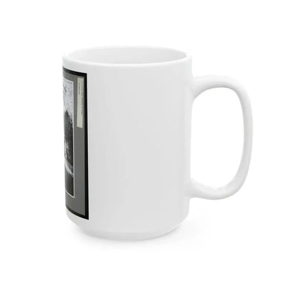 U.S. Army Band Standing On Steps (U.S. Civil War) White Coffee Mug - Go Mug Yourself