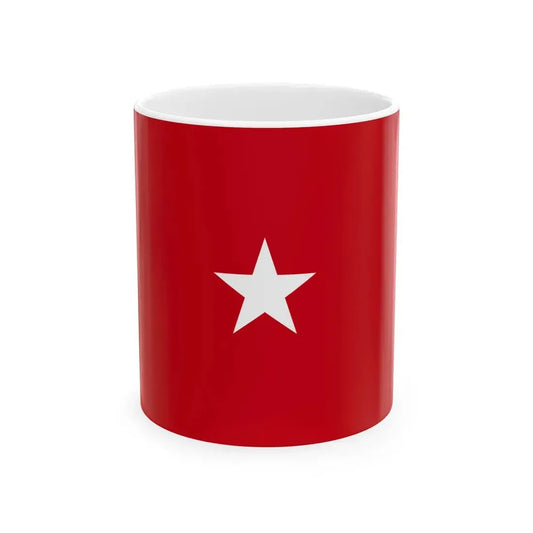 US Army Brigadier General Flag Medical (United States) White Coffee Mug 11oz - Go Mug Yourself