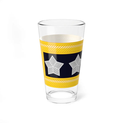 US Army General insignia 1866 (United States) (Military Rank) Pint Glass 16oz - Go Mug Yourself