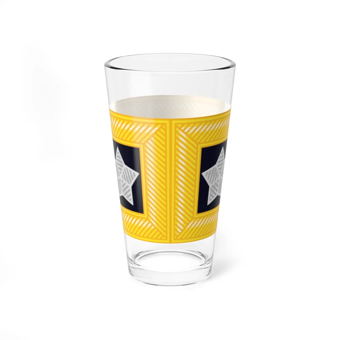 US Army General insignia 1866 (United States) (Military Rank) Pint Glass 16oz - Go Mug Yourself