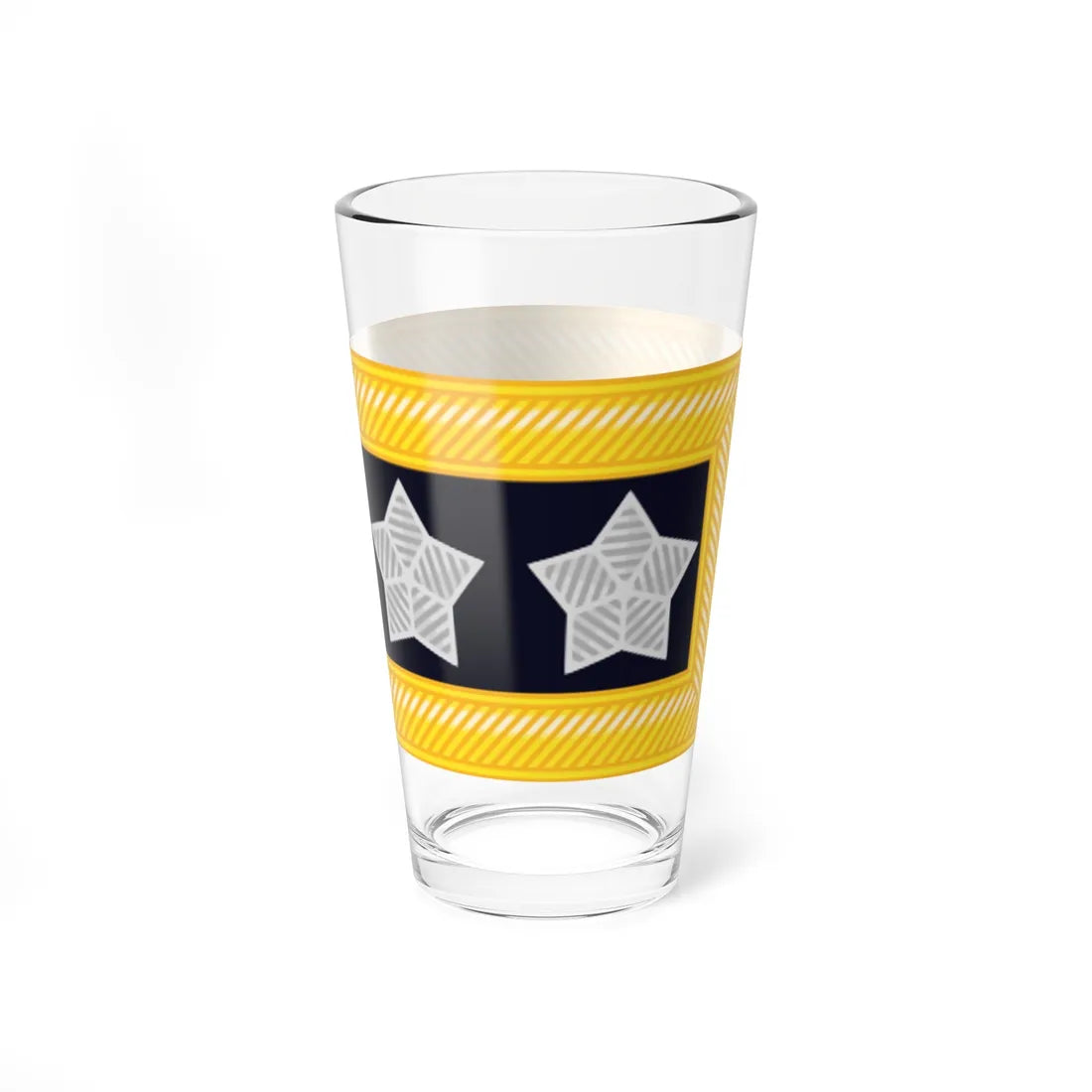 US Army General insignia 1866 (United States) (Military Rank) Pint Glass 16oz - Go Mug Yourself