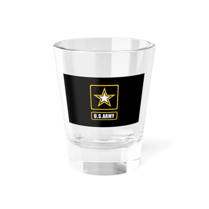 US Army logo flag (United States) Shot Glass 1.5oz 1.5oz - Go Mug Yourself