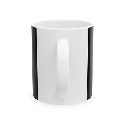 US Army logo flag (United States) White Coffee Mug - Go Mug Yourself