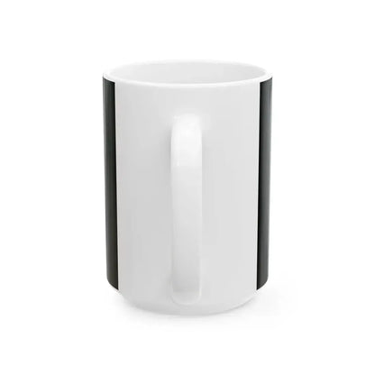 US Army logo flag (United States) White Coffee Mug - Go Mug Yourself