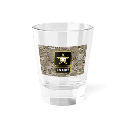 U.S. Army MultiCam flag (United States) Shot Glass 1.5oz 1.5oz - Go Mug Yourself