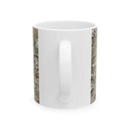 U.S. Army MultiCam flag (United States) White Coffee Mug - Go Mug Yourself