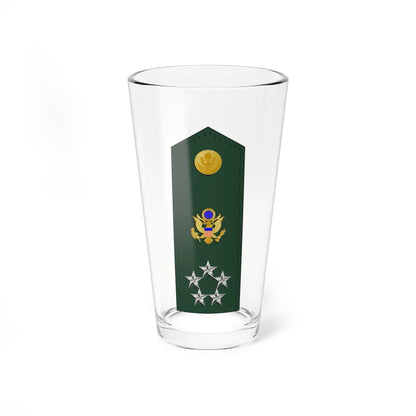 U.S. Army O 11 shoulderboard 1959-2015 (United States) (Military Rank) Pint Glass 16oz 16oz - Go Mug Yourself