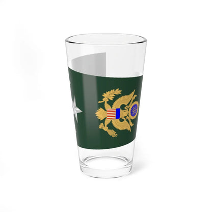 U.S. Army O 11 shoulderboard rotated 1959-2015 (United States) (Military Rank) Pint Glass 16oz 16oz - Go Mug Yourself