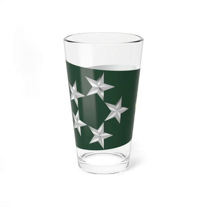U.S. Army O 11 shoulderboard rotated 1959-2015 (United States) (Military Rank) Pint Glass 16oz - Go Mug Yourself