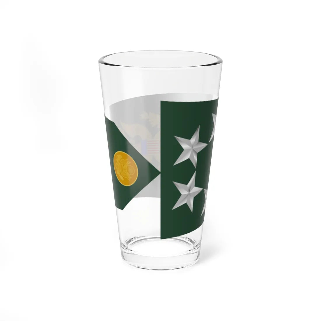 U.S. Army O 11 shoulderboard rotated 1959-2015 (United States) (Military Rank) Pint Glass 16oz - Go Mug Yourself