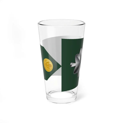 U.S. Army O 5 shoulderboard rotated 1959-2015 (United States) (Military Rank) Pint Glass 16oz - Go Mug Yourself