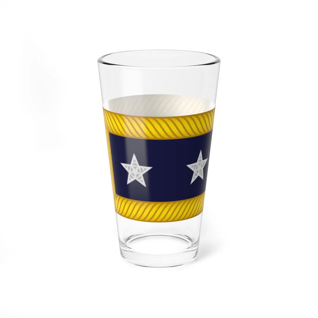 US Army O10 1866 (United States) (Military Rank) Pint Glass 16oz - Go Mug Yourself