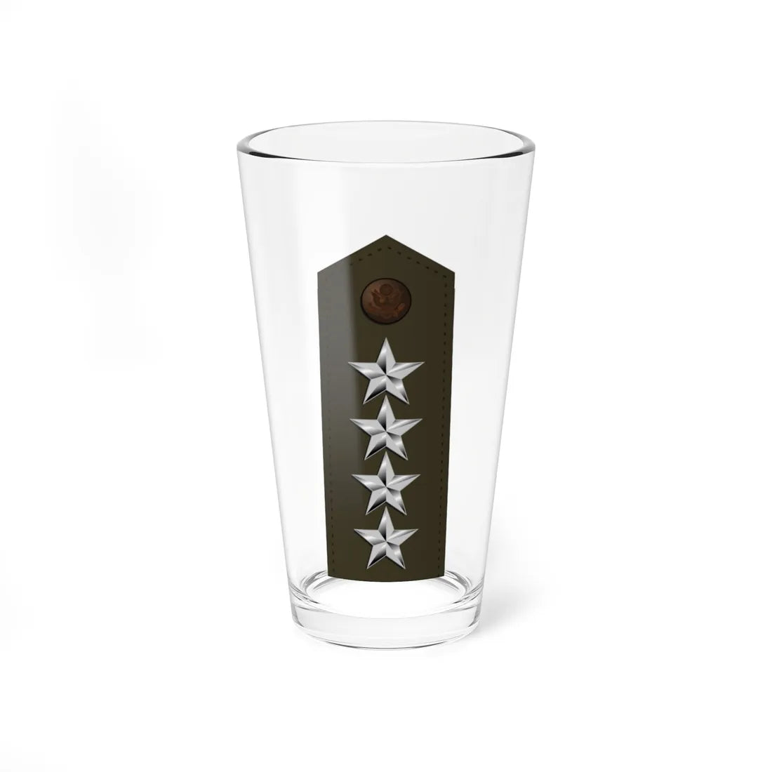 US Army O10 Army greens (United States) (Military Rank) Pint Glass 16oz 16oz - Go Mug Yourself