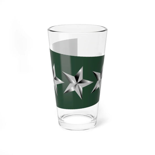 US Army O10 shoulderboard rotated 1959-2015 (United States) (Military Rank) Pint Glass 16oz 16oz - Go Mug Yourself