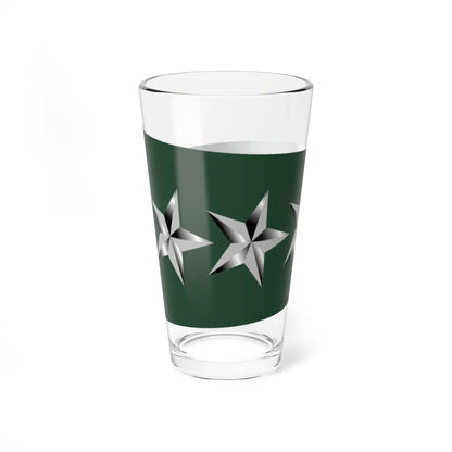 US Army O10 shoulderboard rotated 1959-2015 (United States) (Military Rank) Pint Glass 16oz - Go Mug Yourself