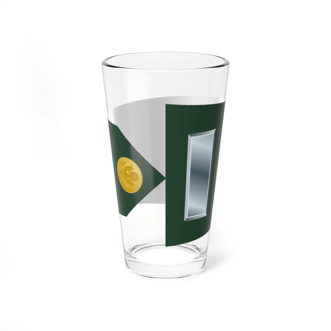 US Army O2 shoulderboard rotated (United States) (Military Rank) Pint Glass 16oz - Go Mug Yourself