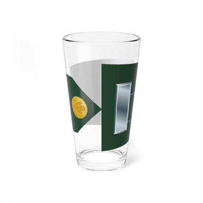 US Army O3 shoulderboard rotated (United States) (Military Rank) Pint Glass 16oz - Go Mug Yourself