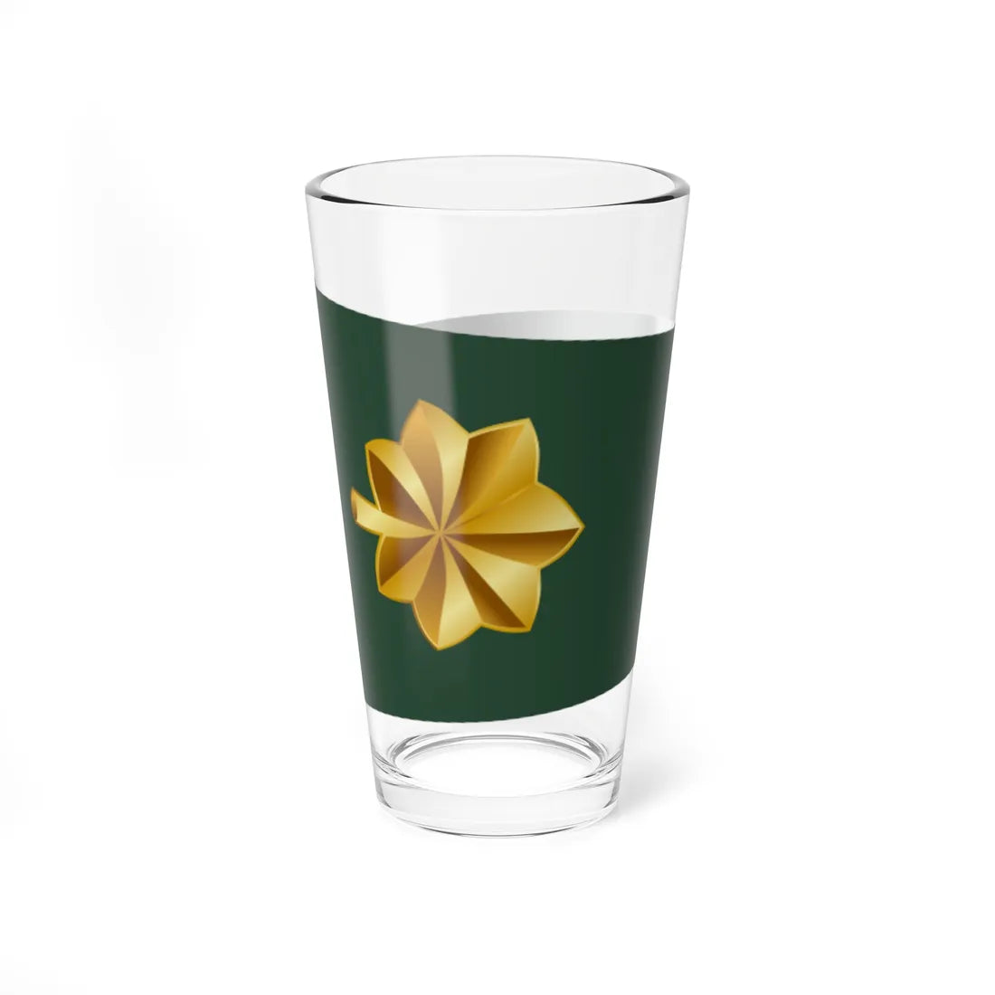 US Army O4 shoulderboard rotated (United States) (Military Rank) Pint Glass 16oz - Go Mug Yourself