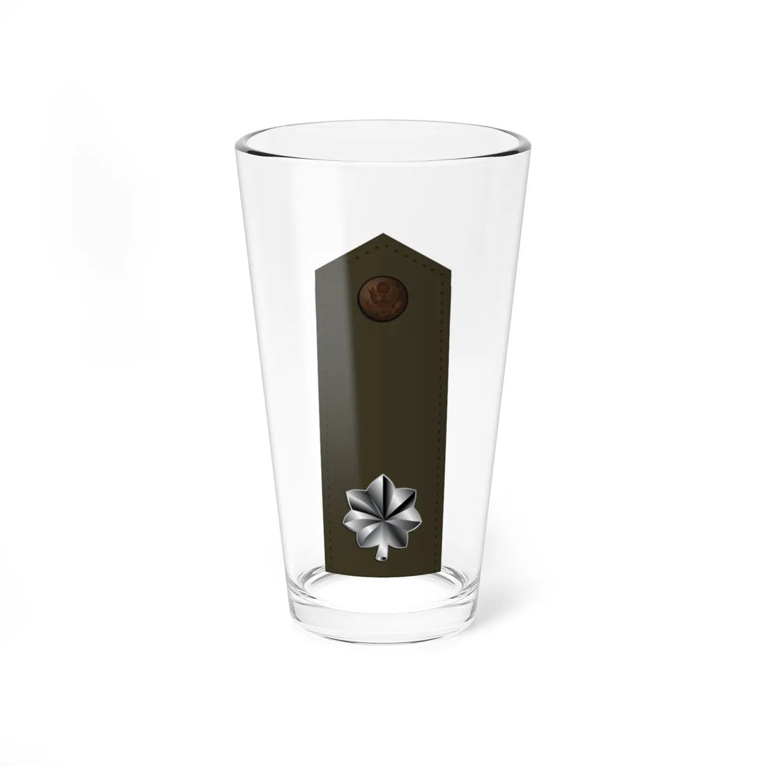 US Army O5 Army greens (United States) (Military Rank) Pint Glass 16oz 16oz - Go Mug Yourself