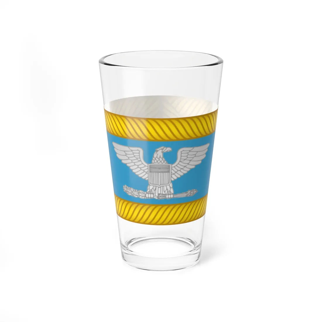 US Army O6 1861 (United States) (Military Rank) Pint Glass 16oz 16oz - Go Mug Yourself