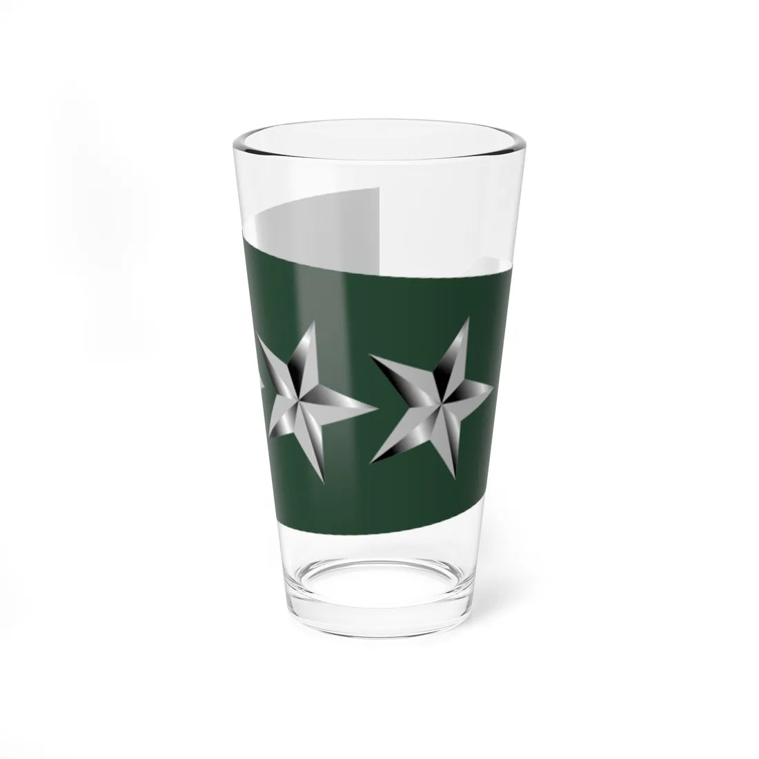 US Army O9 shoulderboard rotated (United States) (Military Rank) Pint Glass 16oz 16oz - Go Mug Yourself
