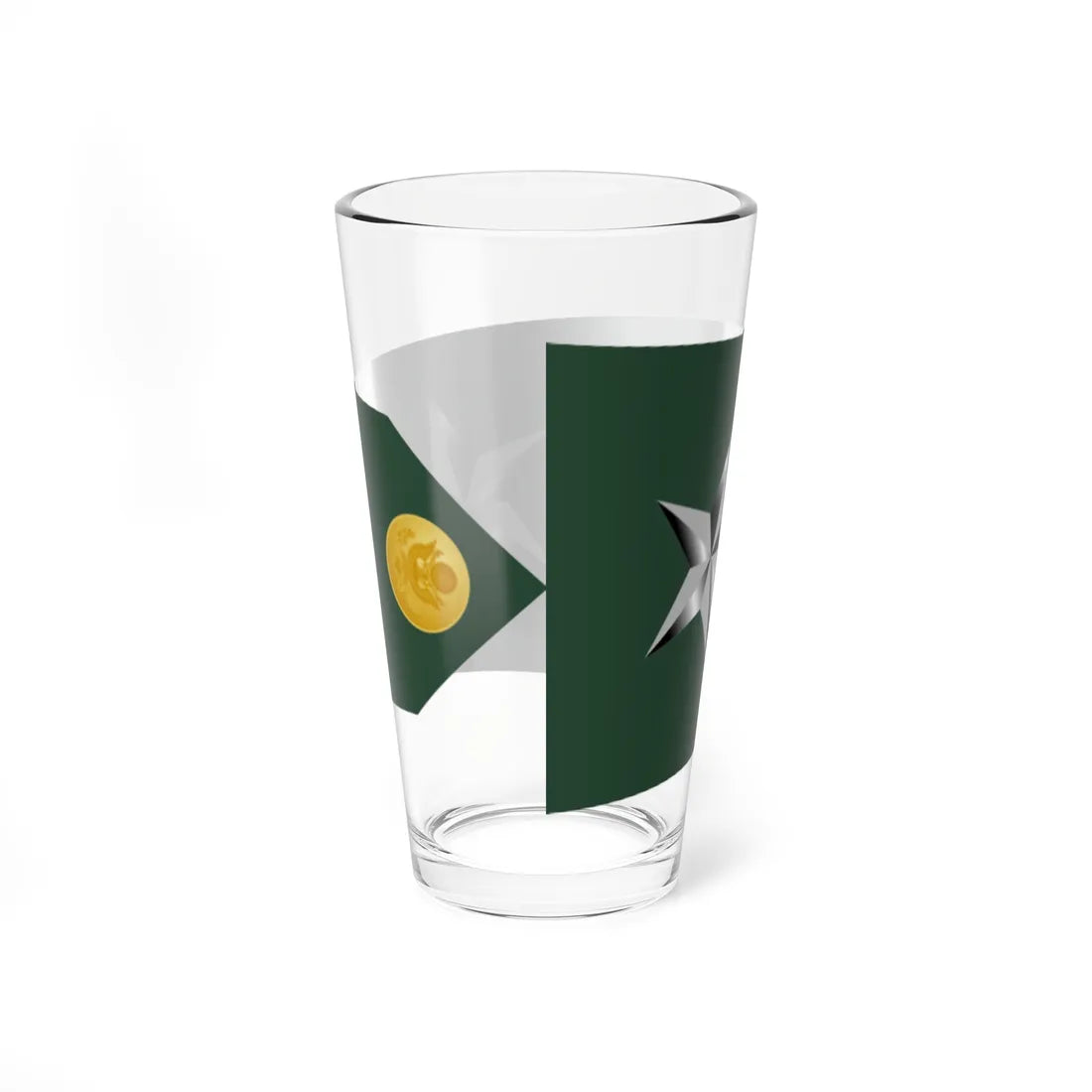 US Army O9 shoulderboard rotated (United States) (Military Rank) Pint Glass 16oz - Go Mug Yourself