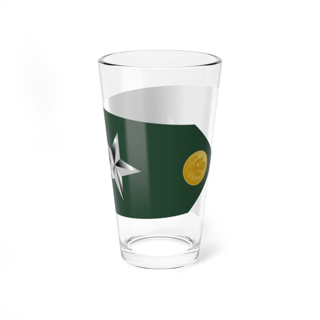 US Army O9 shoulderboard rotated (United States) (Military Rank) Pint Glass 16oz - Go Mug Yourself