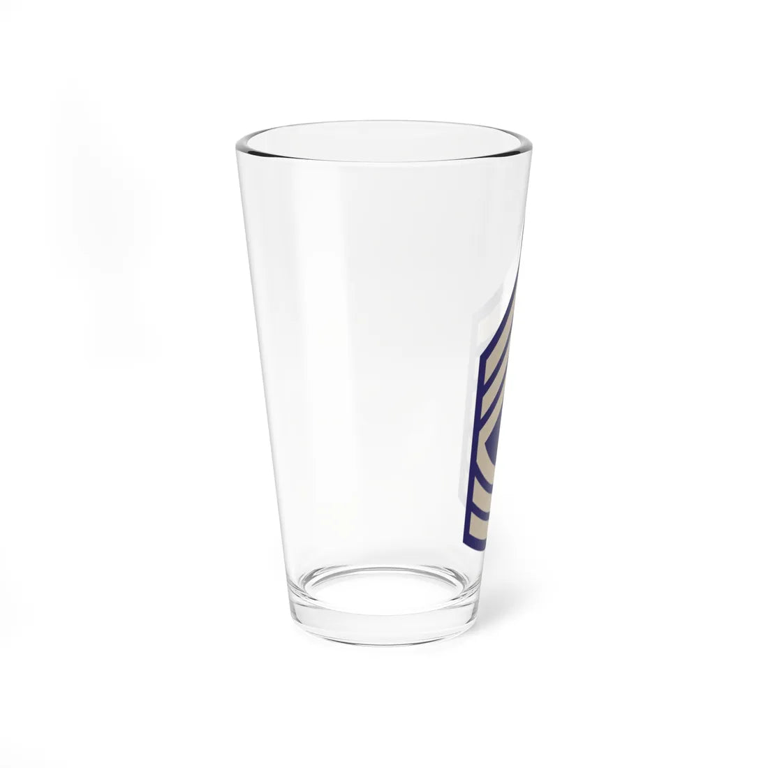 US Army WWII MSGT (United States) (Military Rank) Pint Glass 16oz - Go Mug Yourself