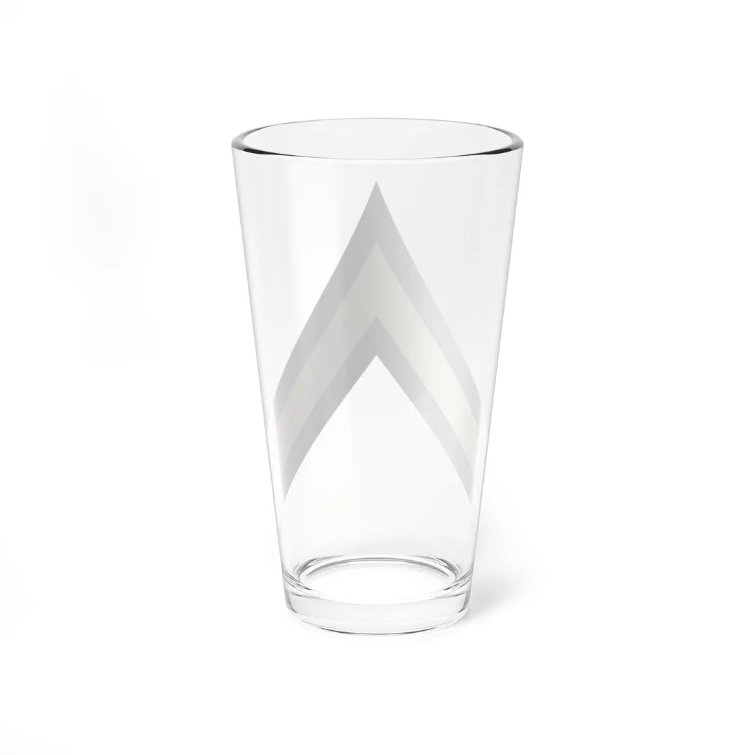 US Army WWII PFC (United States) (Military Rank) Pint Glass 16oz - Go Mug Yourself