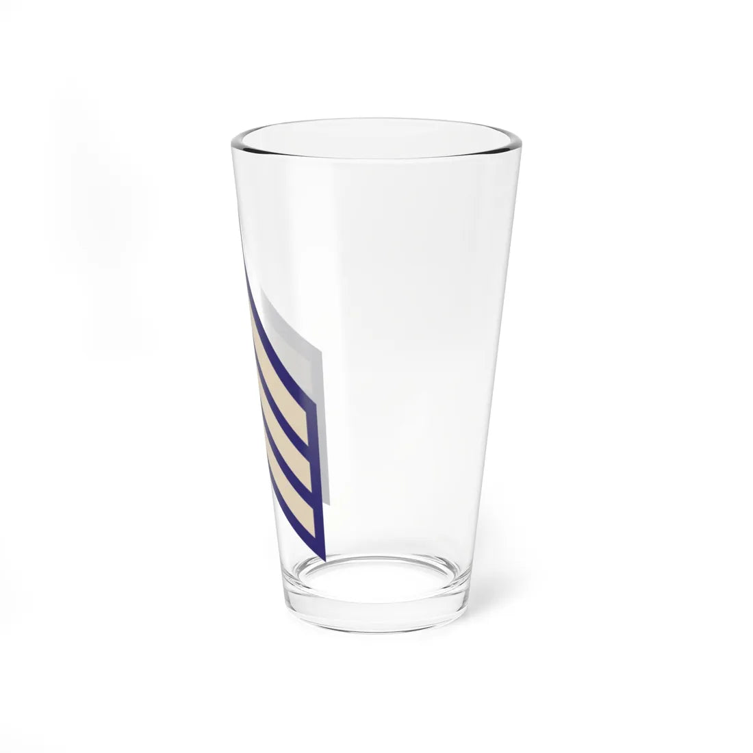 US Army WWII SGT (United States) (Military Rank) Pint Glass 16oz - Go Mug Yourself