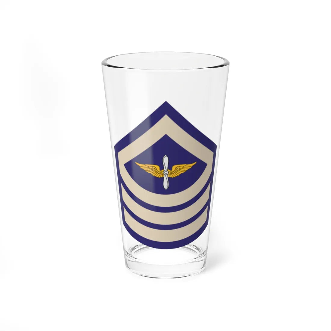 US Army WWII Specialist 4C (United States) (Military Rank) Pint Glass 16oz 16oz - Go Mug Yourself
