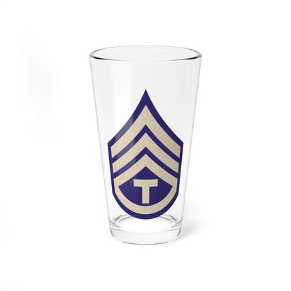 US Army WWII T3C (United States) (Military Rank) Pint Glass 16oz 16oz - Go Mug Yourself