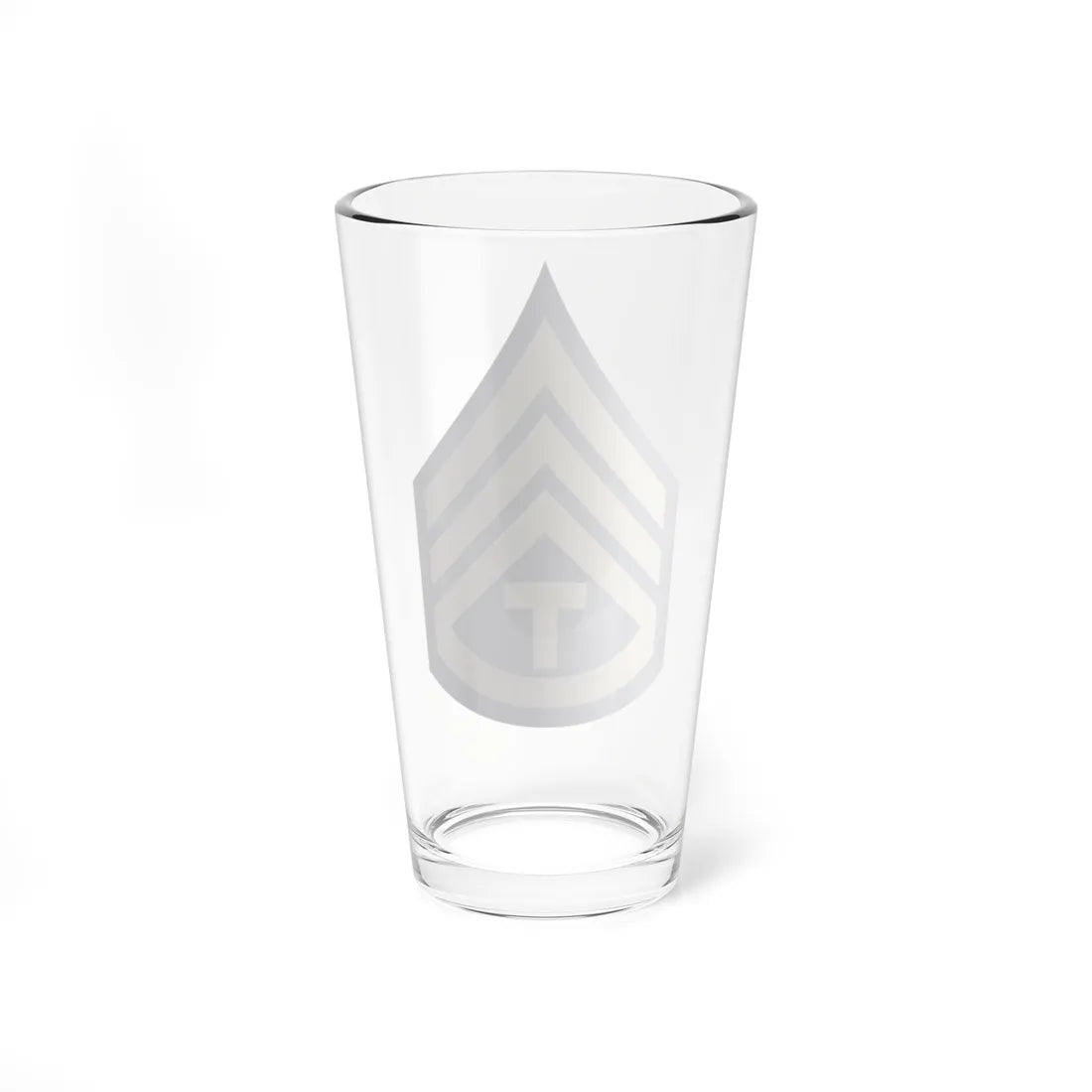 US Army WWII T3C (United States) (Military Rank) Pint Glass 16oz - Go Mug Yourself
