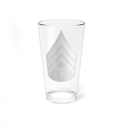 US Army WWII T4C (United States) (Military Rank) Pint Glass 16oz - Go Mug Yourself