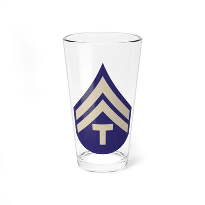 US Army WWII T5C (United States) (Military Rank) Pint Glass 16oz 16oz - Go Mug Yourself