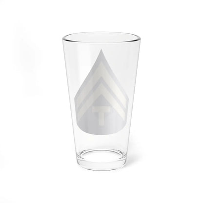 US Army WWII T5C (United States) (Military Rank) Pint Glass 16oz - Go Mug Yourself
