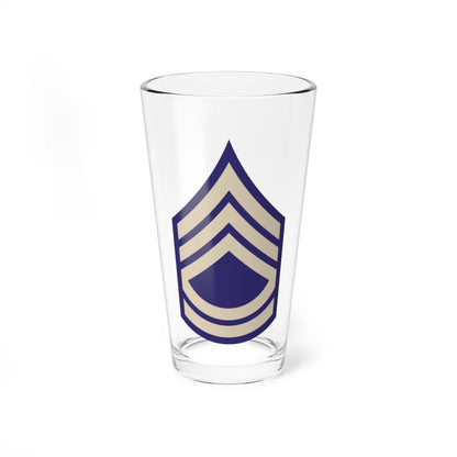 US Army WWII TSGT (United States) (Military Rank) Pint Glass 16oz 16oz - Go Mug Yourself