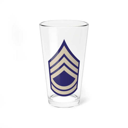 US Army WWII TSGT (United States) (Military Rank) Pint Glass 16oz 16oz - Go Mug Yourself