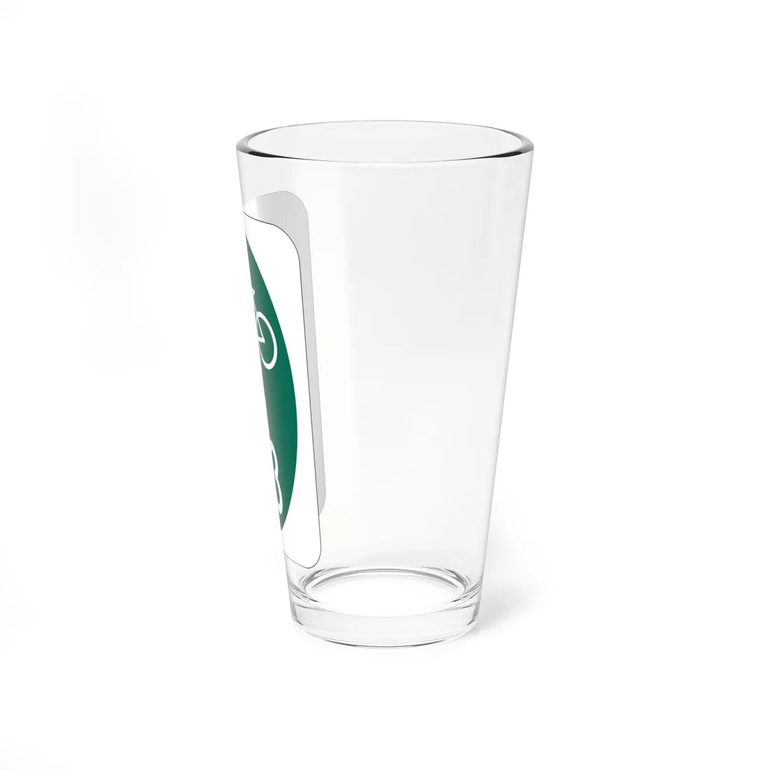 US Bike 13 M1-8 (Ohio) (Road Sign) Pint Glass 16oz - Go Mug Yourself