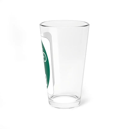 US Bike 13 M1-8 (Ohio) (Road Sign) Pint Glass 16oz - Go Mug Yourself