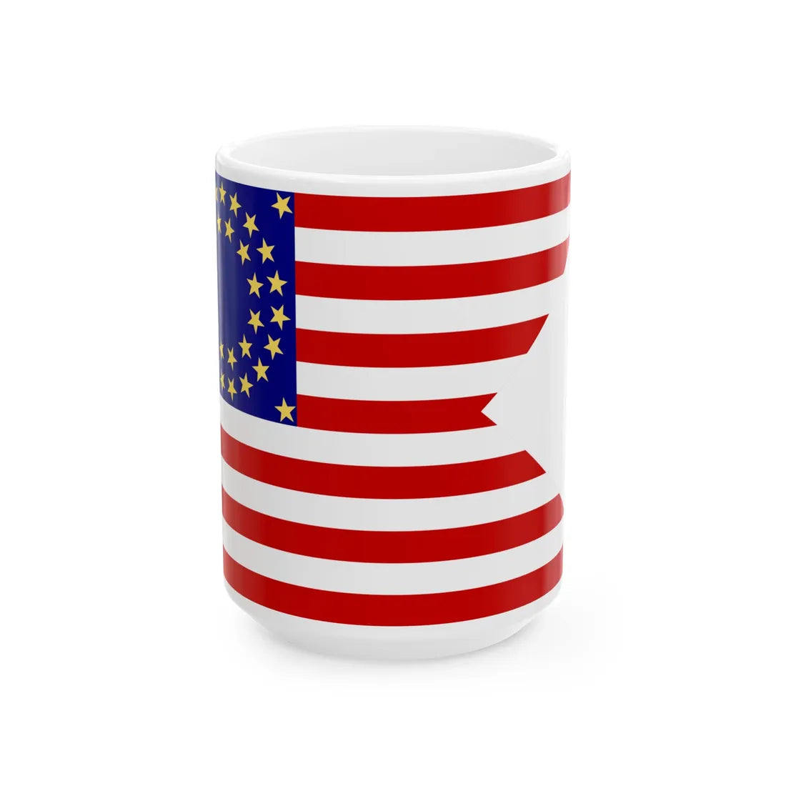 US Cav 35 (United States) White Coffee Mug 15oz - Go Mug Yourself