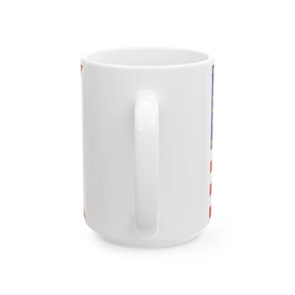 US Cav 35 (United States) White Coffee Mug - Go Mug Yourself