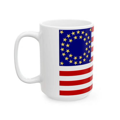 US Cav 35 (United States) White Coffee Mug - Go Mug Yourself