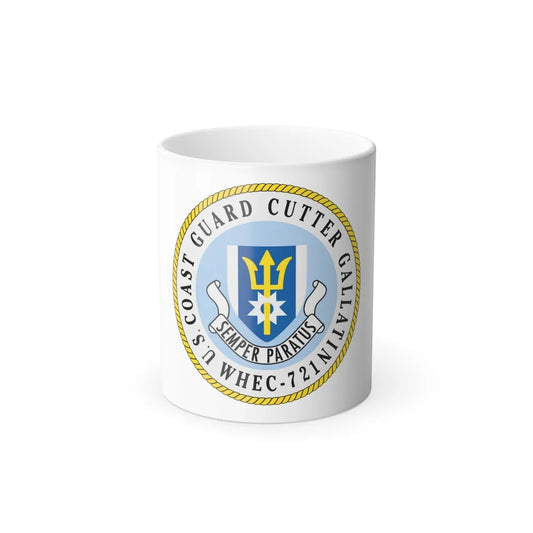 US Coast Guard Cutter Gallatin WHEC 721 (U.S. Coast Guard) Color Changing Mug 11oz-11oz-Go Mug Yourself