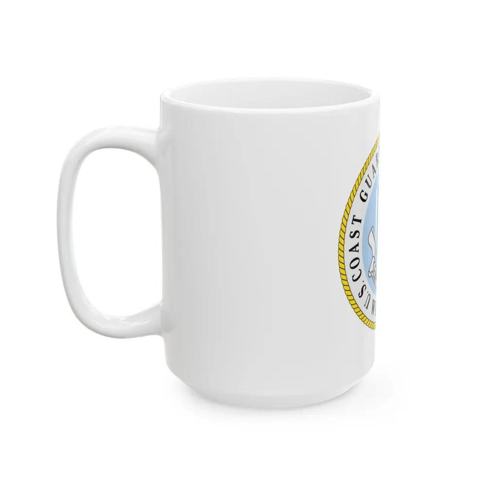 US Coast Guard Cutter Gallatin WHEC 721 (U.S. Coast Guard) White Coffee Mug-Go Mug Yourself