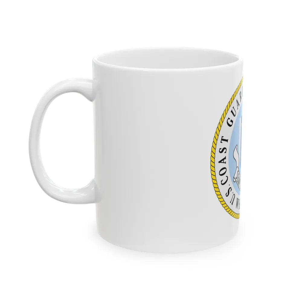 US Coast Guard Cutter Gallatin WHEC 721 (U.S. Coast Guard) White Coffee Mug-Go Mug Yourself