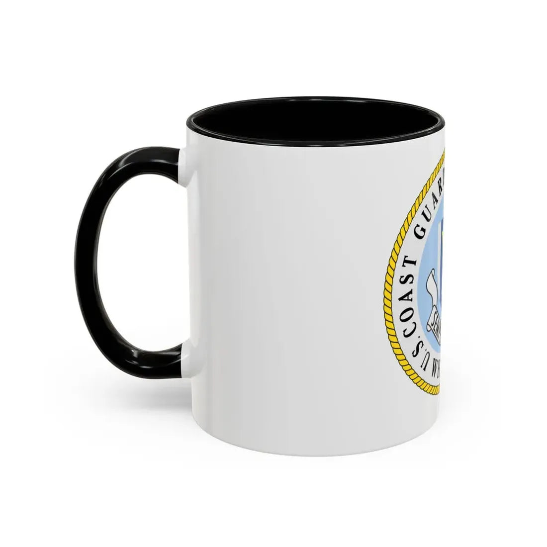 US Coast Guard Cutter Gallatin WHEC 721 (U.S. Coast Guard) Accent Coffee Mug - Go Mug Yourself