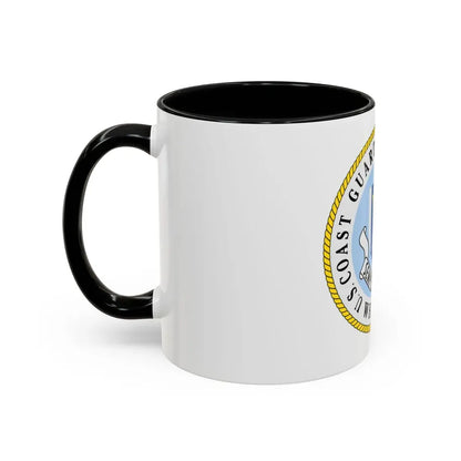US Coast Guard Cutter Gallatin WHEC 721 (U.S. Coast Guard) Accent Coffee Mug - Go Mug Yourself