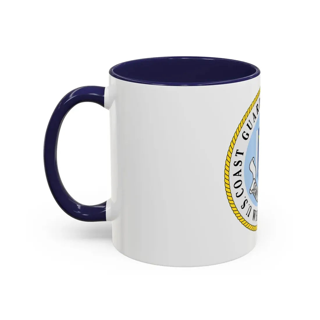 US Coast Guard Cutter Gallatin WHEC 721 (U.S. Coast Guard) Accent Coffee Mug - Go Mug Yourself